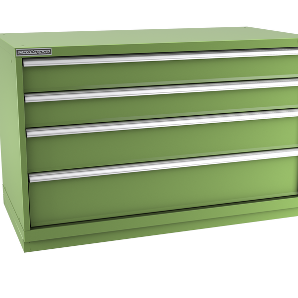 4-Drawer Modular Cabinet DW0401 | 56-1/2"W x 35-7/8"H x 28-1/2"D vista green