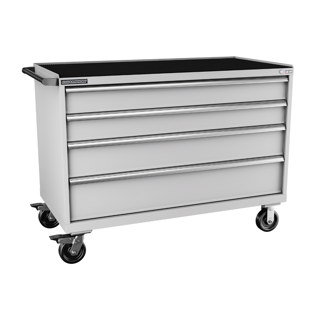 4-Drawer Mobile Modular Cabinet DW0401IL | 56-1/2"W x 42-1/4"H x 28-1/2"D light grey