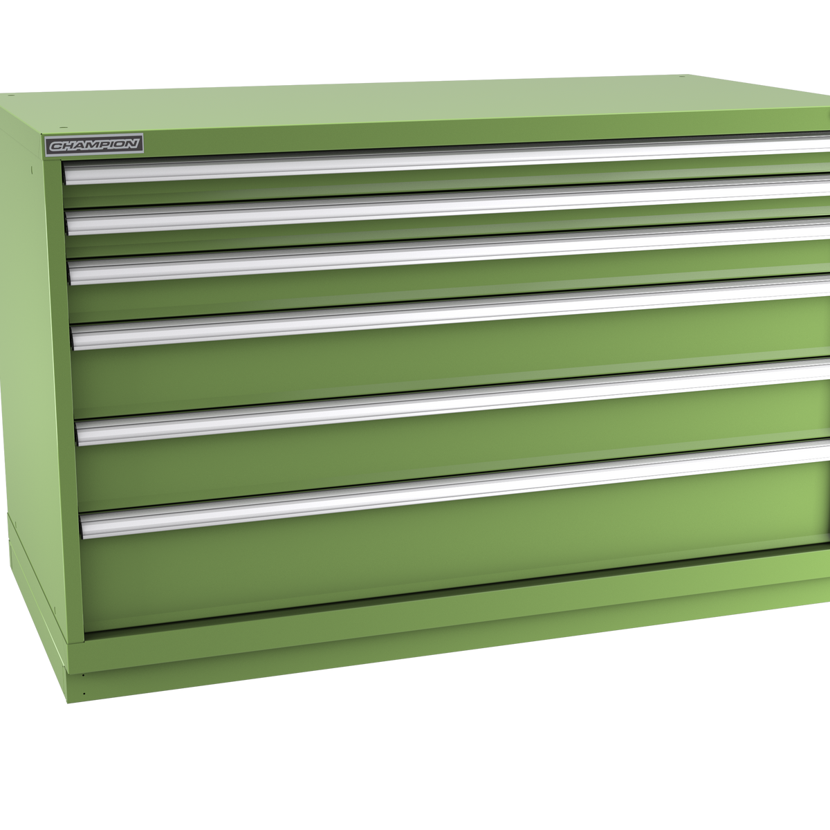 6-Drawer Modular Cabinet DW0601 | 56-1/2"W x 35-7/8"H x 28-1/2"D vista green