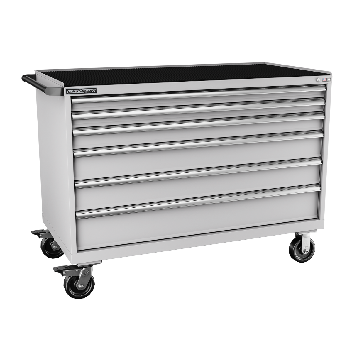 4-Drawer Mobile Modular Cabinet DW0601IL | 56-1/2"W x 42-1/4"H x 28-1/2"D light grey