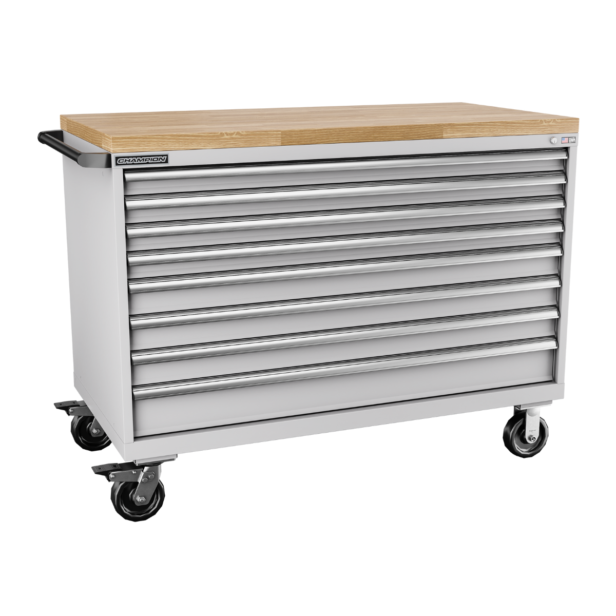 4-Drawer Mobile Modular Cabinet DW0801IL | 56-1/2"W x 43-1/4"H x 28-1/2"D light grey