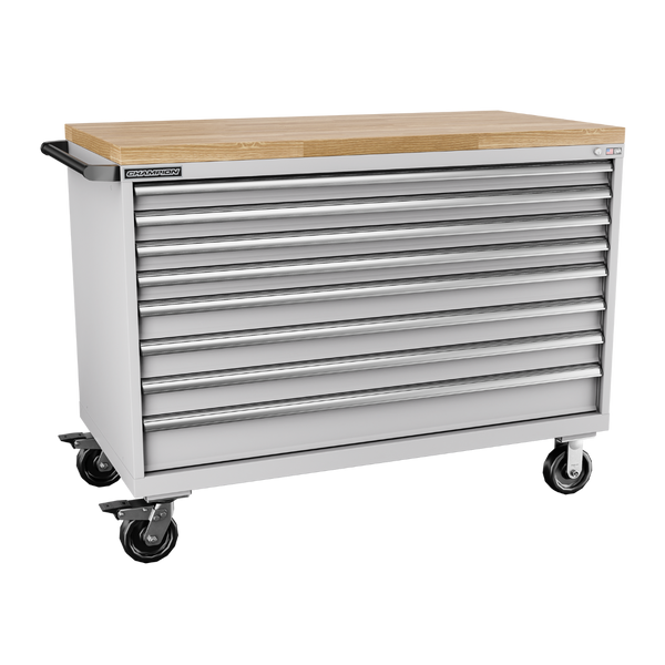 4-Drawer Mobile Modular Cabinet DW0801IL | 56-1/2"W x 43-1/4"H x 28-1/2"D light grey