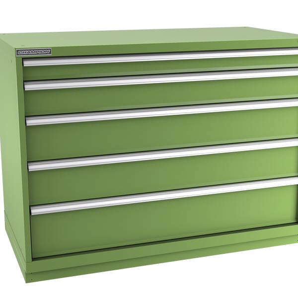 5-Drawer Modular Cabinet DW0501 | 56-1/2"W x 41-3/4"H x 28-1/2"D vista green