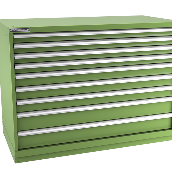 9-Drawer Modular Cabinet DW0901 | 56-1/2"W x 41-3/4"H x 28-1/2"D vista green