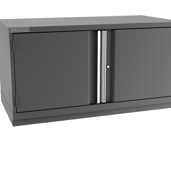 2-Door Modular Cabinet DWS1200 | 56-1/2"W x 29-7/8"H x 22-1/2"D dark grey