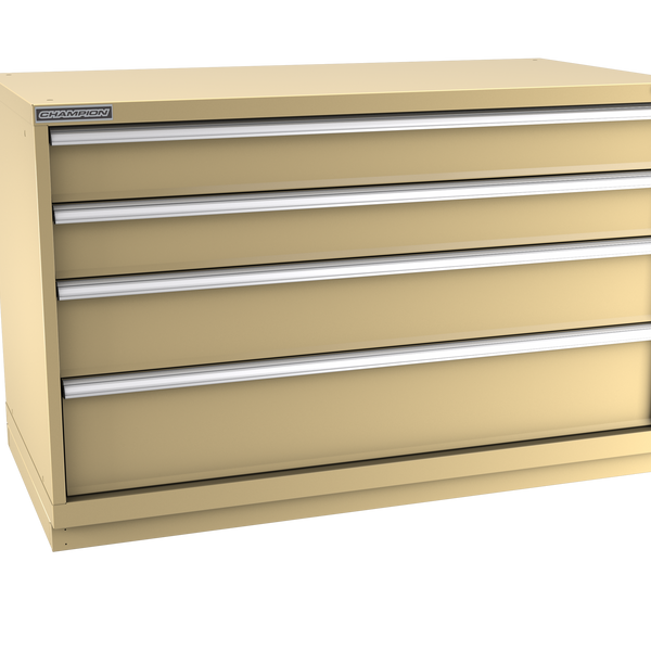 4-Drawer Modular Cabinet DWS0401 | 56-1/2"W x 35-7/8"H x 28-1/2"D beige