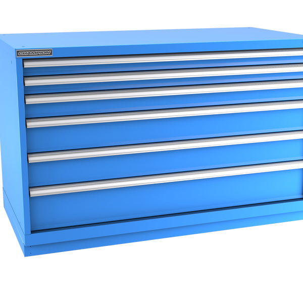 6-Drawer Modular Cabinet DWS0601 | 56-1/2"W x 35-7/8"H x 28-1/2"D bright blue