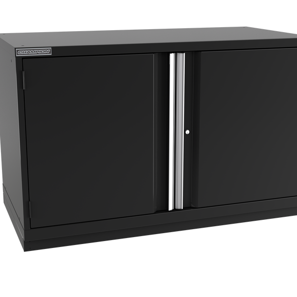 2-Door Modular Cabinet DWS1500 | 56-1/2"W x 35-7/8"H x 22-1/2"D black