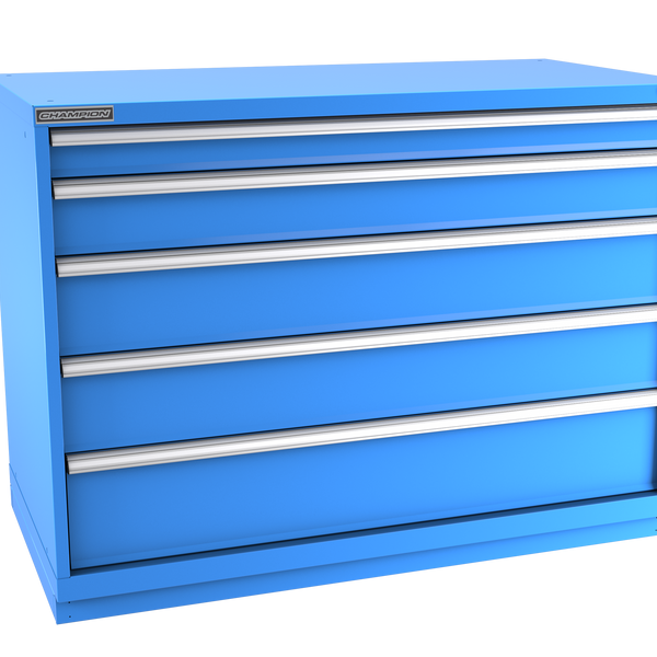 5-Drawer Modular Cabinet DWS0501 | 56-1/2"W x 41-3/4"H x 28-1/2"D bright blue