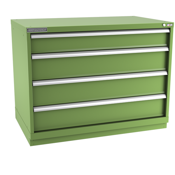 4-Drawer Modular Cabinet EW0401 | 47"W x 35-7/8"H x 28-1/2"D vista green