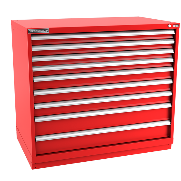 9-Drawer Modular Cabinet EW0902 | 47"W x 41-3/4"H x 28-1/2"D red