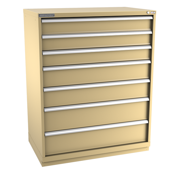 7-Drawer Modular Cabinet EW0701 | 47"W x 59-1/2"H x 28-1/2"D beige