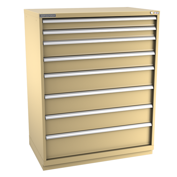 8-Drawer Modular Cabinet EW0801 | 47"W x 59-1/2"H x 28-1/2"D beige