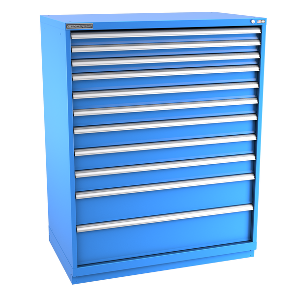 11-Drawer Modular Cabinet EW1101 | 47"W x 59-1/2"H x 28-1/2"D bright blue