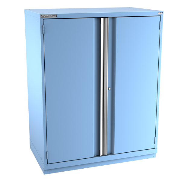 2-Door Modular Cabinet EW2700 | 47"W x 59-1/2"H x 28-1/2"D light blue