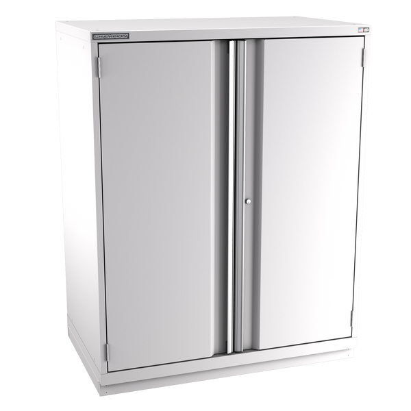 2-Door Modular Cabinet EW2700 | 47"W x 59-1/2"H x 28-1/2"D light grey