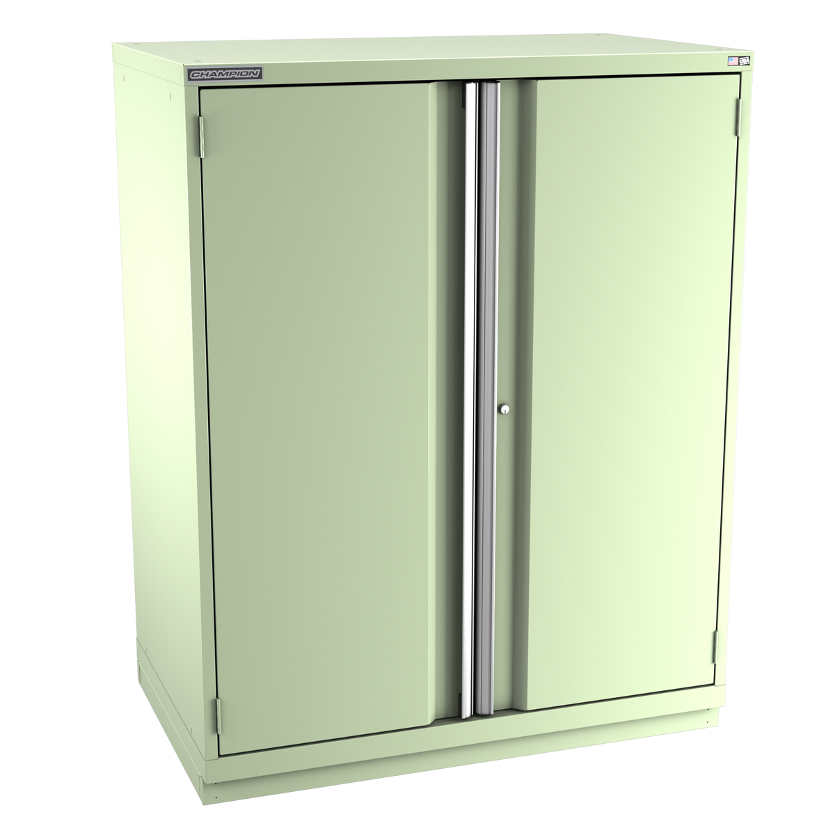 2-Door Modular Cabinet EW2700 | 47"W x 59-1/2"H x 28-1/2"D seafoam green