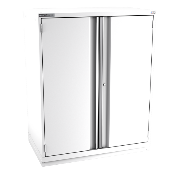 2-Door Modular Cabinet EW2700 | 47"W x 59-1/2"H x 28-1/2"D white