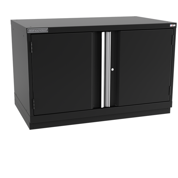 2-Door Modular Cabinet EWS1200 | 47"W x 29-7/8"H x 22-1/2"D black