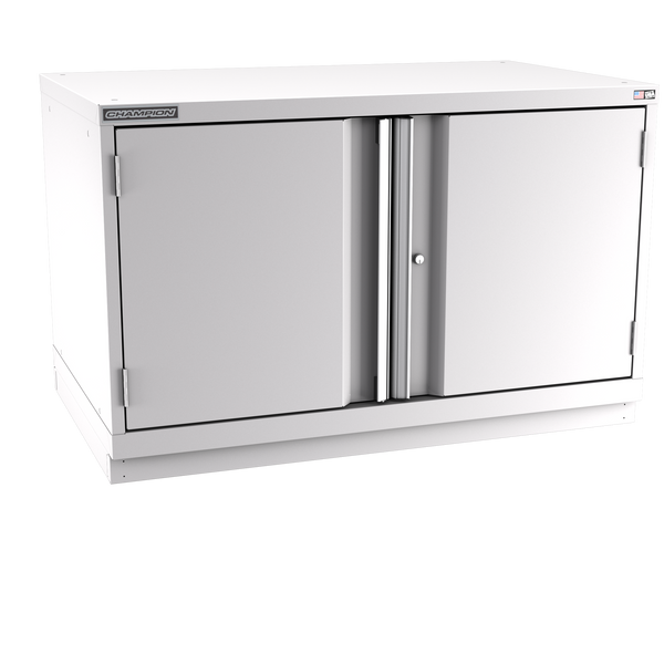 2-Door Modular Cabinet EWS1200 | 47"W x 29-7/8"H x 22-1/2"D light grey