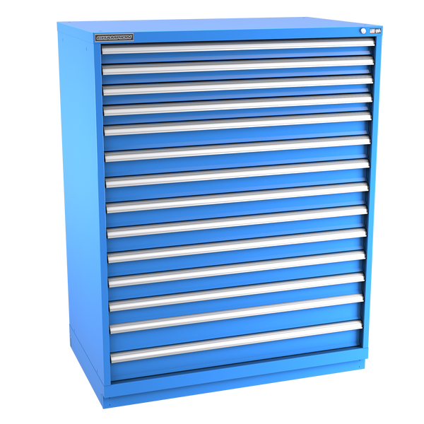 14-Drawer Modular Cabinet EWS1401 | 47"W x 59-1/2"H x 28-1/2"D bright blue