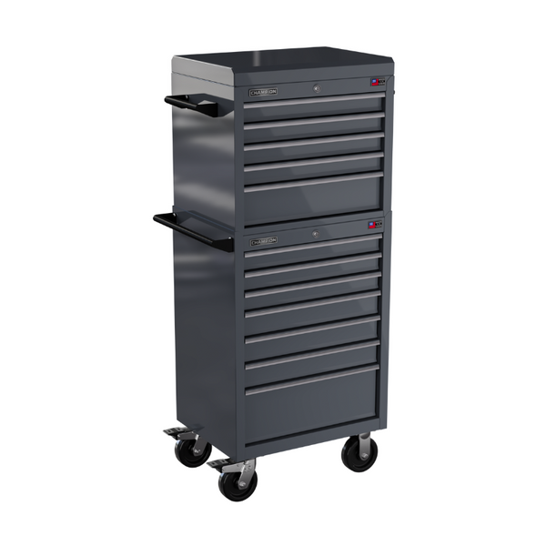12-drawer 27" FMPRO Combo Roll Cabinet | 27"W x 66"H x 20"D