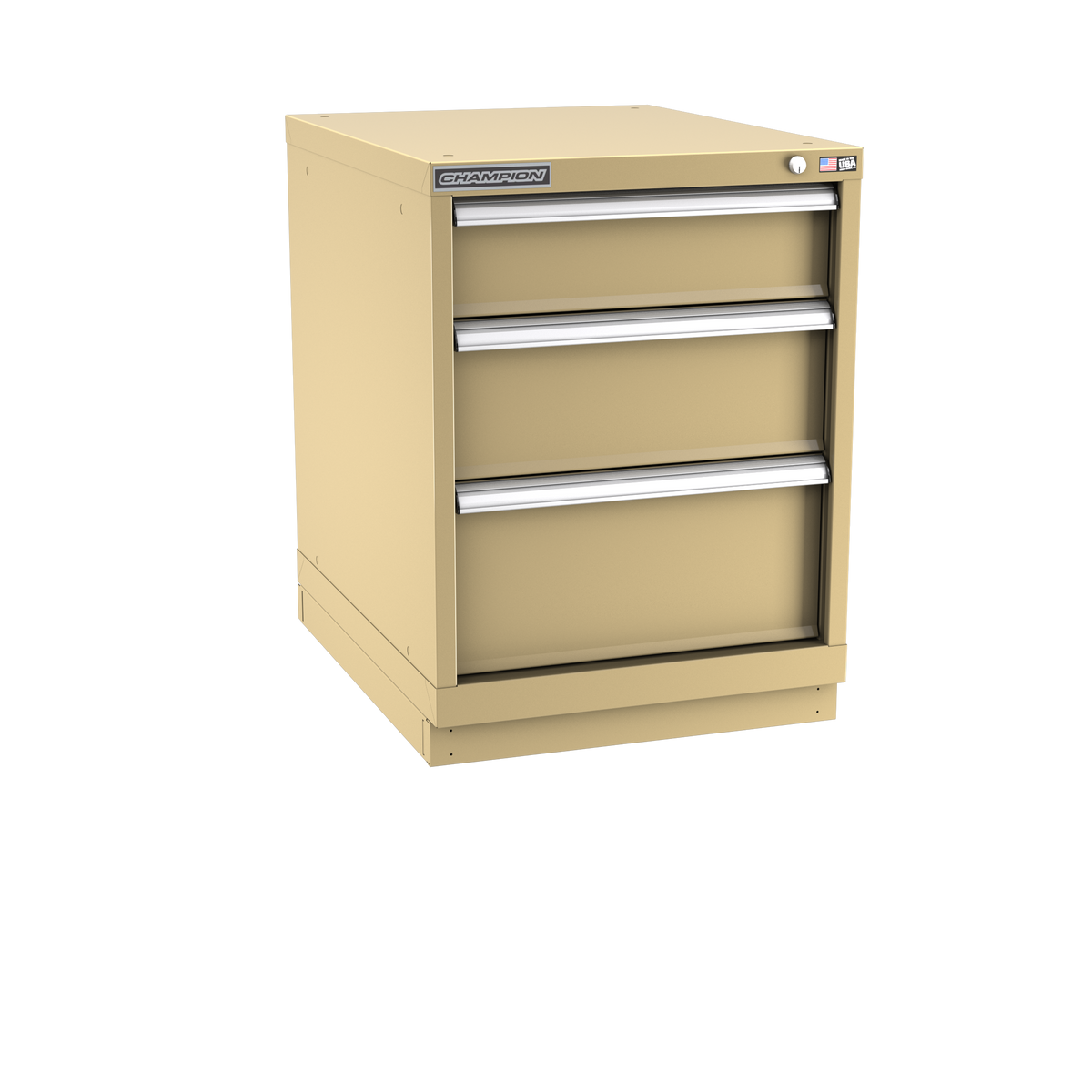 3-Drawer Modular Cabinet NW0301 | 22-3/16"W x 29-7/8"H x 28-1/2"D beige