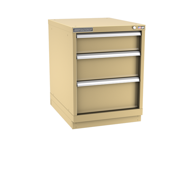 3-Drawer Modular Cabinet NW0301 | 22-3/16"W x 29-7/8"H x 28-1/2"D beige