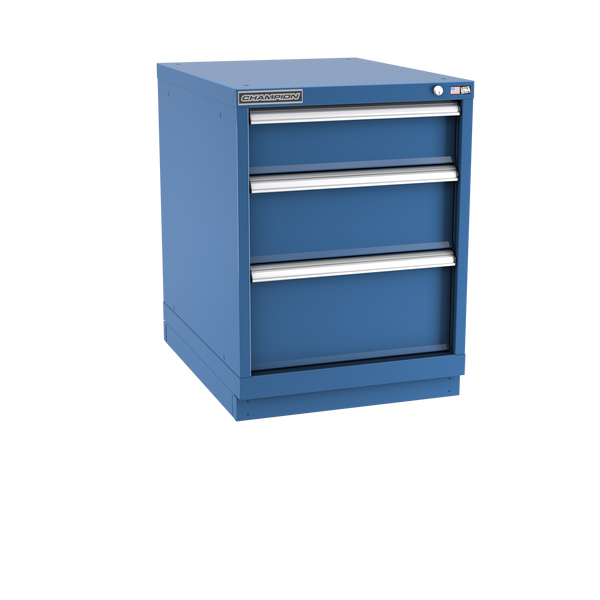 3-Drawer Modular Cabinet NW0301 | 22-3/16"W x 29-7/8"H x 28-1/2"D dark blue