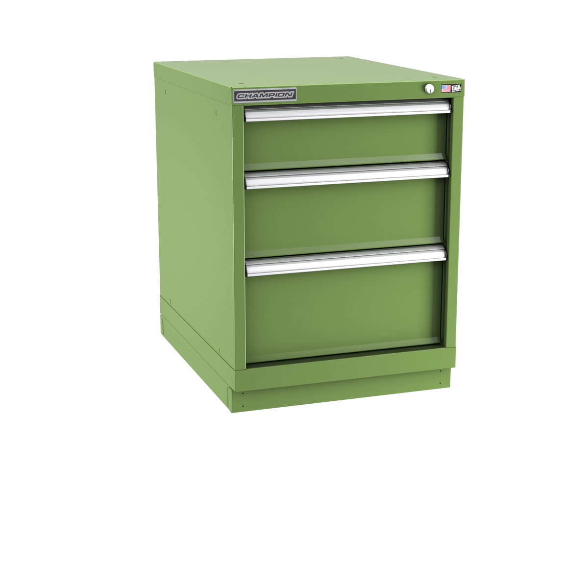 3-Drawer Modular Cabinet NW0301 | 22-3/16"W x 29-7/8"H x 28-1/2"D vista green