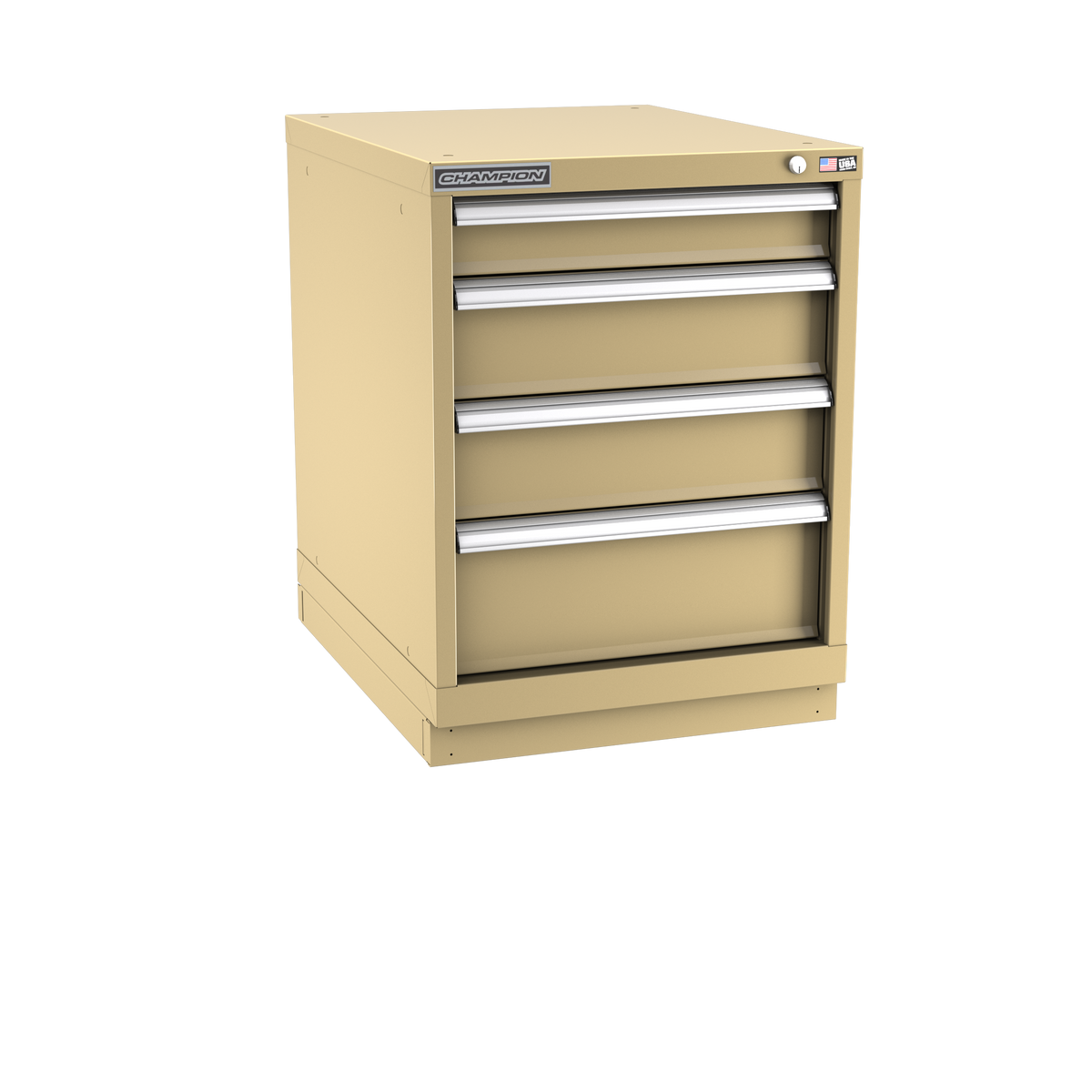 4-Drawer Modular Cabinet NW0401 | 22-3/16"W x 29-7/8"H x 28-1/2"D beige