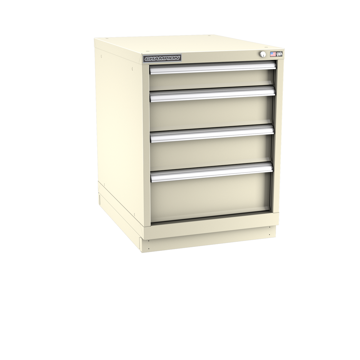 4-Drawer Modular Cabinet NW0401 | 22-3/16"W x 29-7/8"H x 28-1/2"D sand