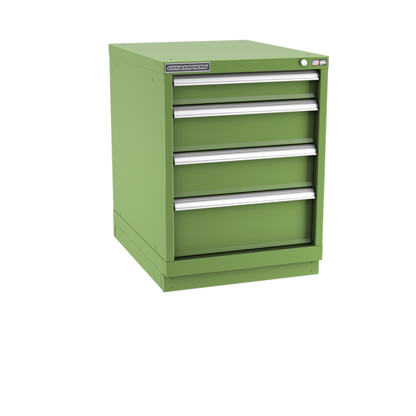 4-Drawer Modular Cabinet NW0401 | 22-3/16"W x 29-7/8"H x 28-1/2"D vista green