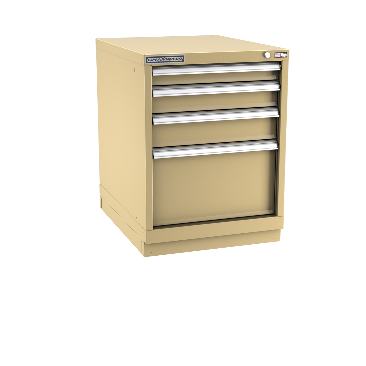 4-Drawer Modular Cabinet NW0402 | 22-3/16"W x 29-7/8"H x 28-1/2"D beige