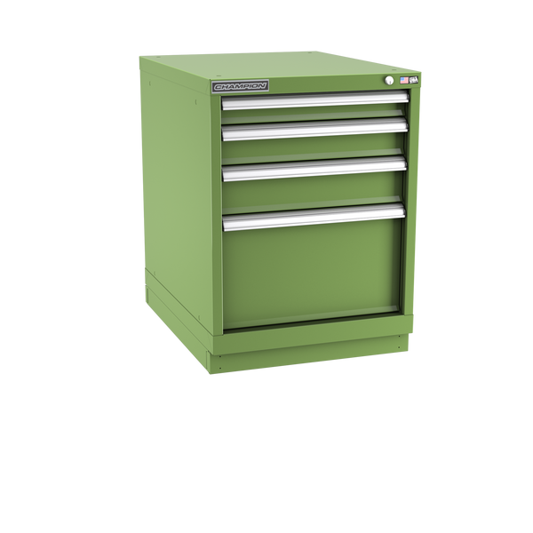 4-Drawer Modular Cabinet NW0402 | 22-3/16"W x 29-7/8"H x 28-1/2"D vista green