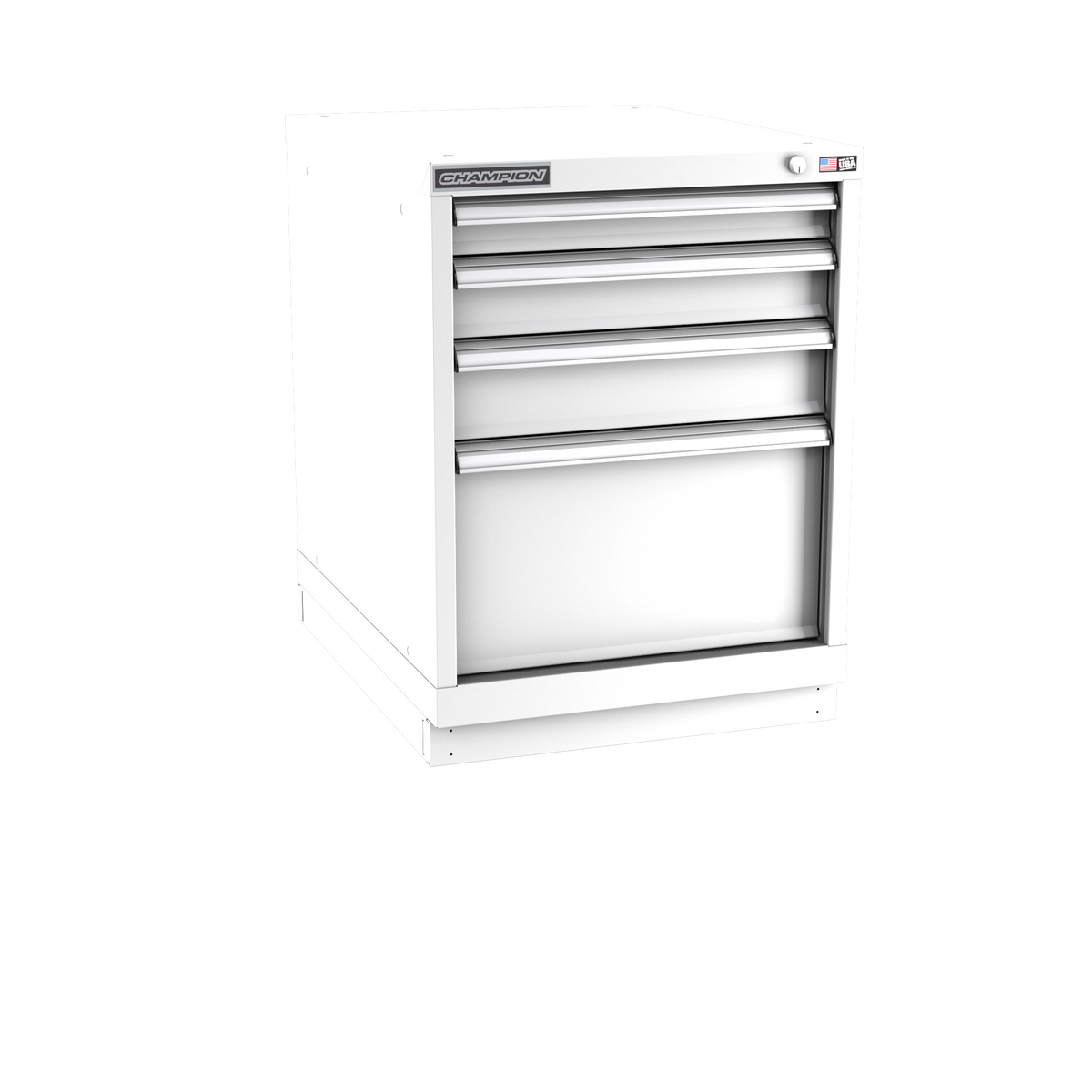 4-Drawer Modular Cabinet NW0402 | 22-3/16"W x 29-7/8"H x 28-1/2"D white