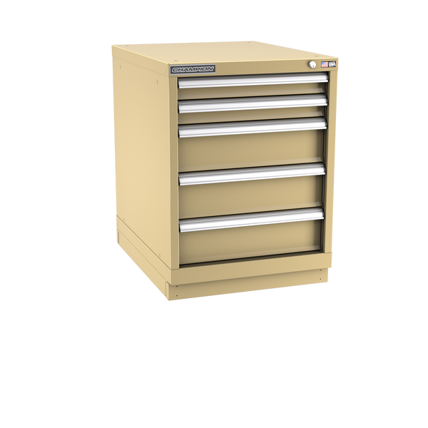 5-Drawer Modular Cabinet NW0501 | 22-3/16"W x 29-7/8"H x 28-1/2"D beige