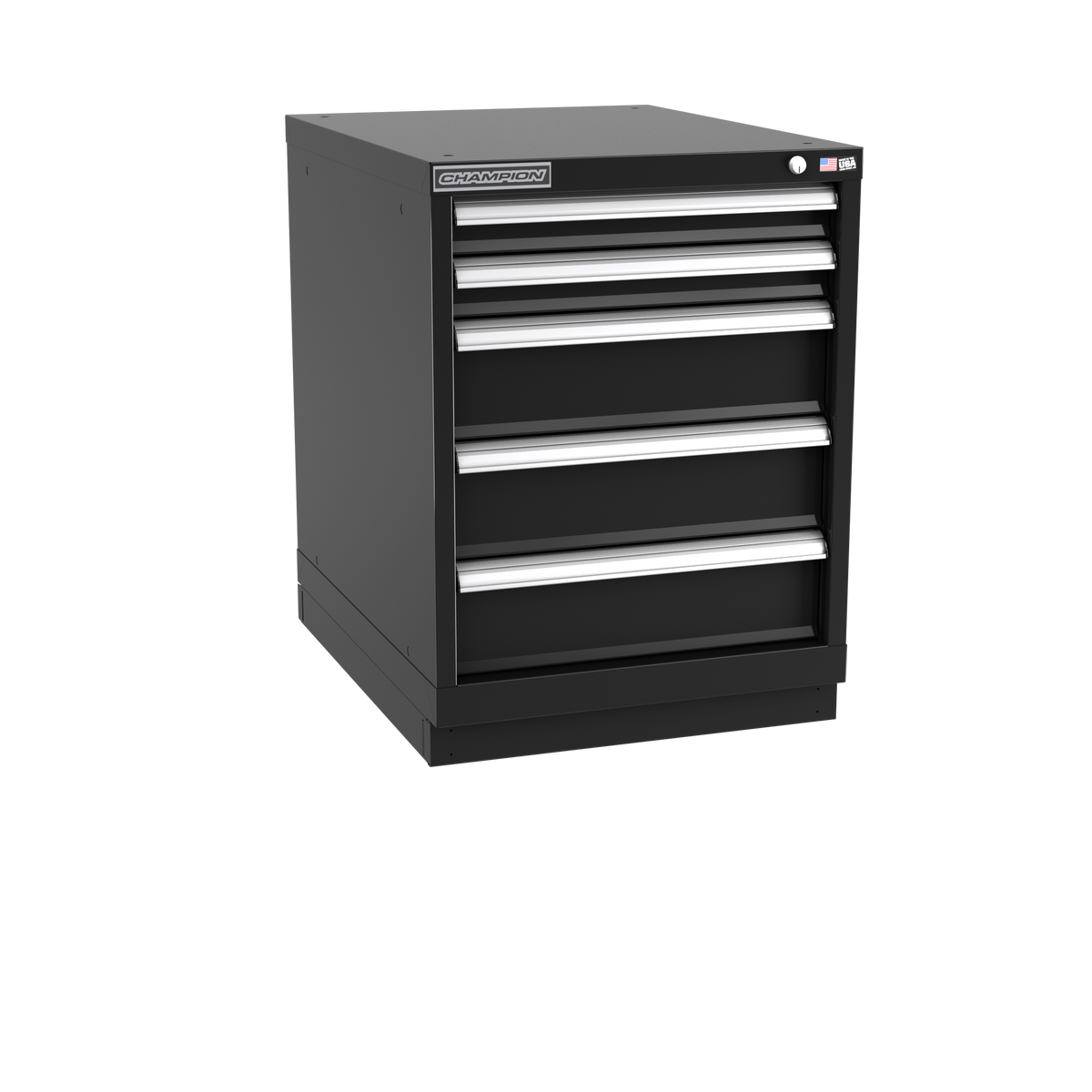 5-Drawer Modular Cabinet NW0501 | 22-3/16"W x 29-7/8"H x 28-1/2"D black