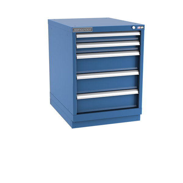 5-Drawer Modular Cabinet NW0501 | 22-3/16"W x 29-7/8"H x 28-1/2"D dark blue