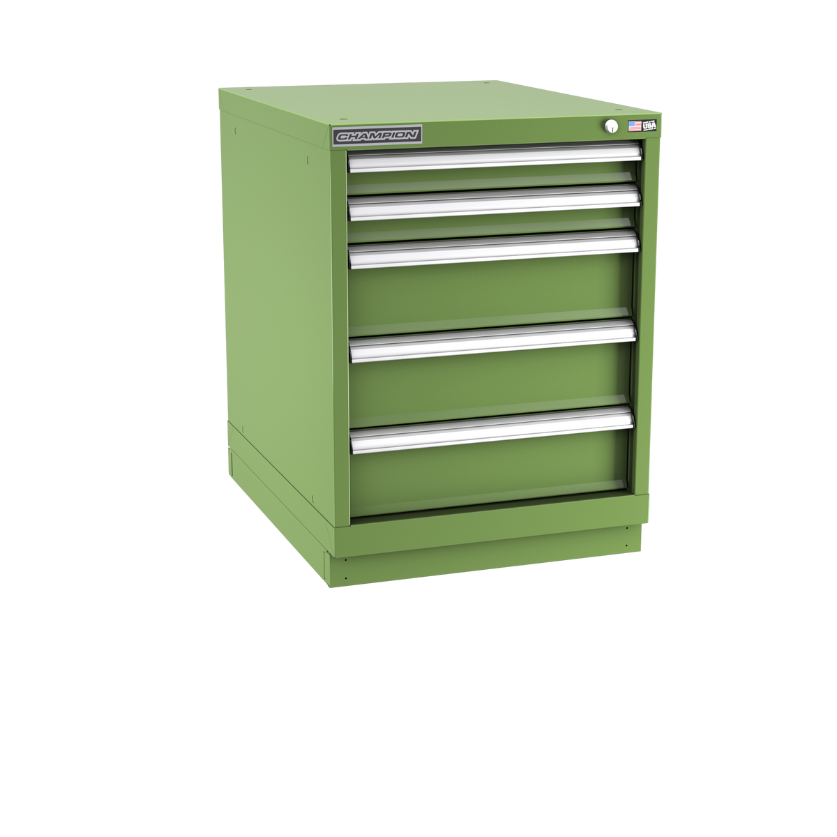 5-Drawer Modular Cabinet NW0501 | 22-3/16"W x 29-7/8"H x 28-1/2"D vista green