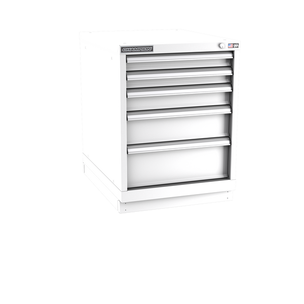 5-Drawer Modular Cabinet NW0502 | 22-3/16"W x 29-7/8"H x 28-1/2"D white