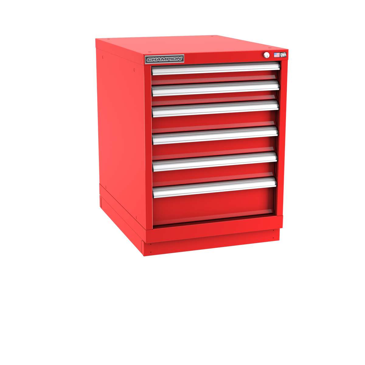 6-Drawer Modular Cabinet NW0601 | 22-3/16"W x 29-7/8"H x 28-1/2"D red