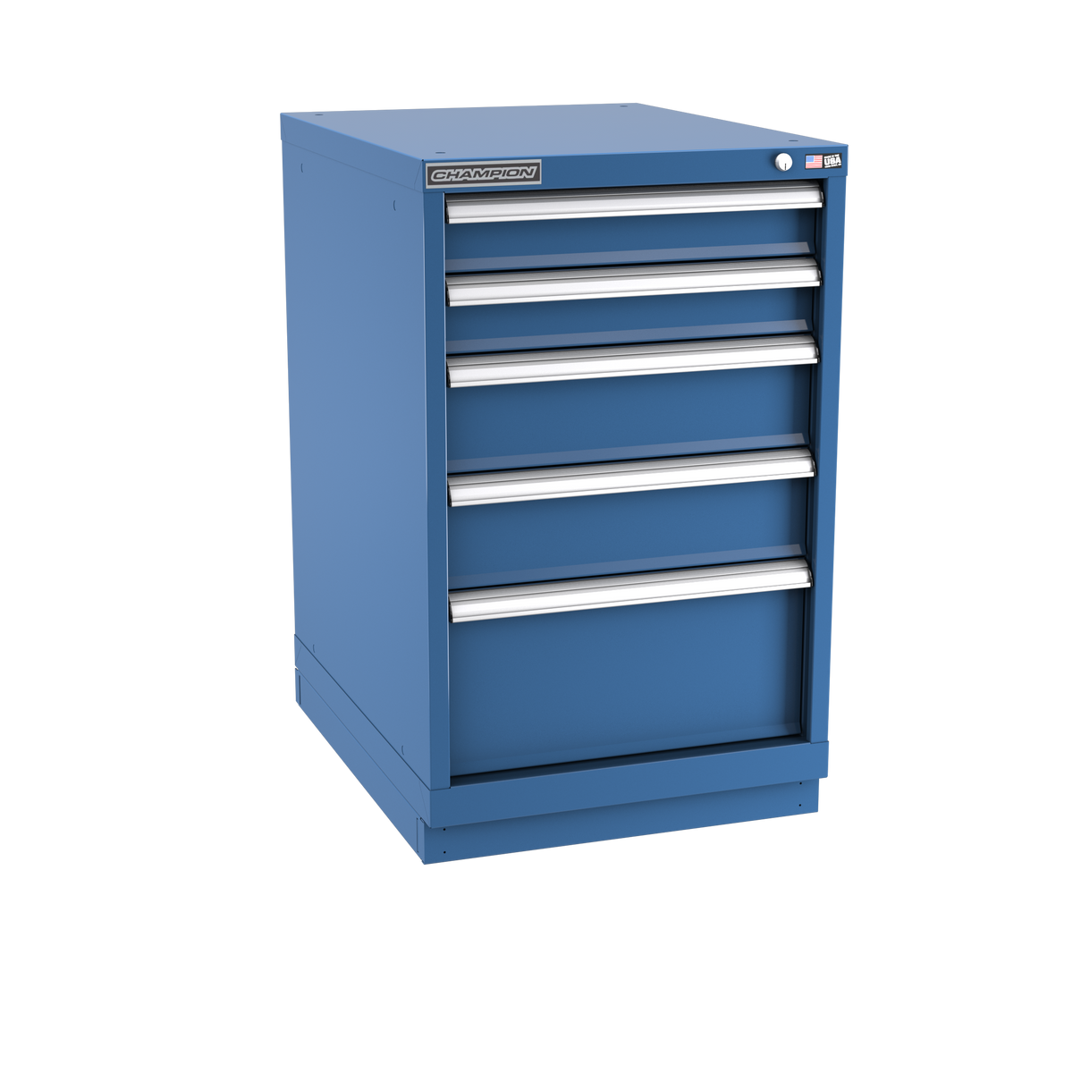 5-Drawer Modular Cabinet NW0501 | 22-3/16"W x 35-7/8"H x 28-1/2"D dark blue