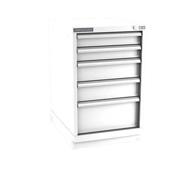 5-Drawer Modular Cabinet NW0501 | 22-3/16"W x 35-7/8"H x 28-1/2"D white