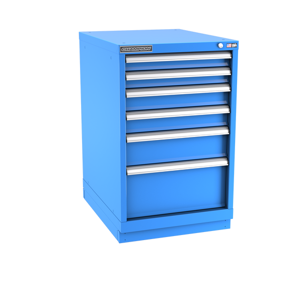 6-Drawer Modular Cabinet NW0601 | 22-3/16"W x 35-7/8"H x 28-1/2"D bright blue