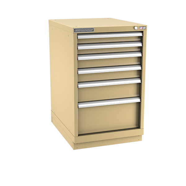 6-Drawer Modular Cabinet NW0601 | 22-3/16"W x 35-7/8"H x 28-1/2"D beige