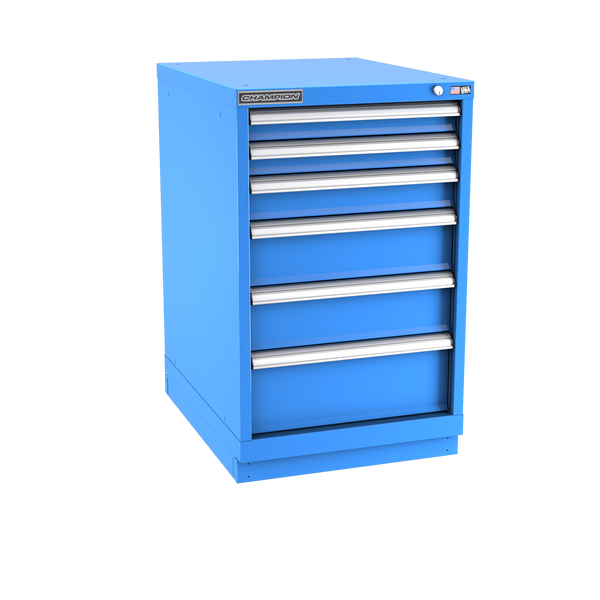 6-Drawer Modular Cabinet NW0602 | 22-3/16"W x 35-7/8"H x 28-1/2"D bright blue