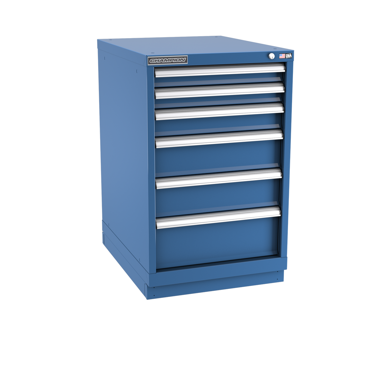 6-Drawer Modular Cabinet NW0602 | 22-3/16"W x 35-7/8"H x 28-1/2"D dark blue