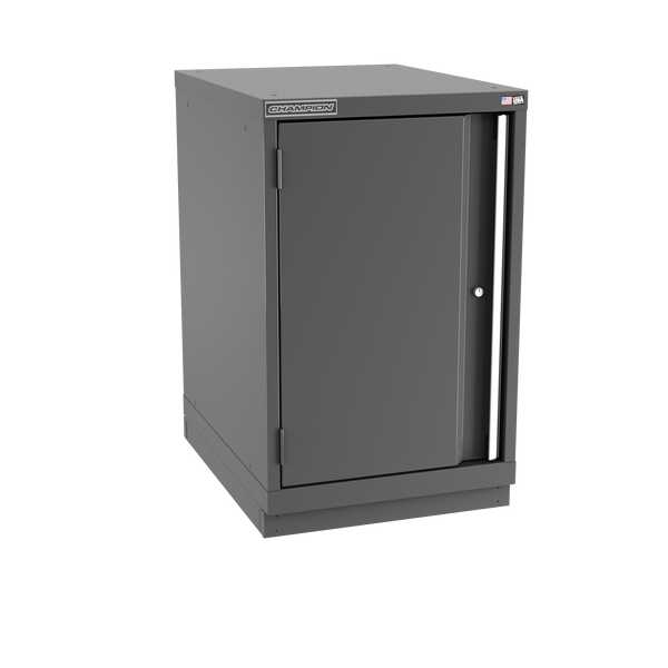 1-Door Modular Cabinet NW1500 | 22-3/16"W x 35-7/8"H x 28-1/2"D dark grey