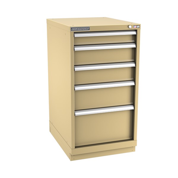 5-Drawer Modular Cabinet NW0501 | 22-3/16"W x 41-3/4"H x 28-1/2"D beige